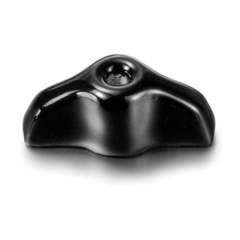 LAZO PORCELANA RETRO NEGRA FONTINI