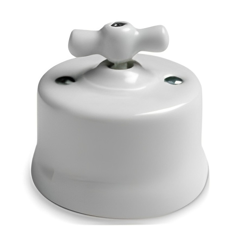 PULSADOR PORCELANA BLANCA MANECILLA PORCELANA FON30328171