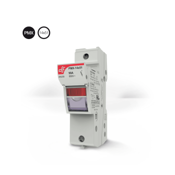 BASE DE FUSIBLE PARA ATORNILLAR DE 50 AMP. UTE50 DF485201