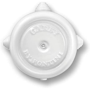 CAJA DE EMPALMES FONTINI DE PORCELANA BLANCA PARA CABLE O TUBO. DIAMETRO 118MM. 30399272