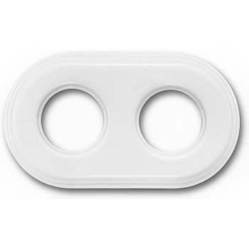 Marcos de Porcelana Blanca FONTINI COLONIAL (1 a 3 elementos) FON31801172