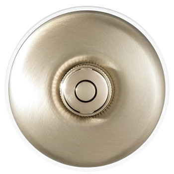 FONTINI DIMBLER PULSADOR 10A. 250V-24V DORADO SATINADO