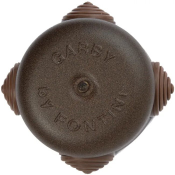 CAJA DE EMPALMES DE METAL ENVEJECIDO PARA CABLE O TUBO. 72MM.