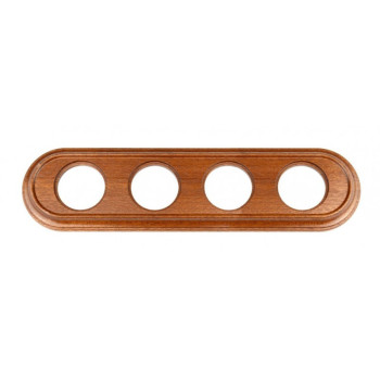 Marco de madera Sapelly FONTINI VENEZIA OVAL FON35801162