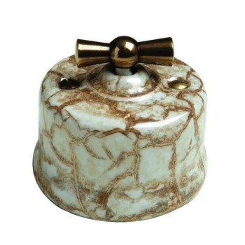 FONTINI GARBY INTERRUPTOR DE PORCELANA REGGIA