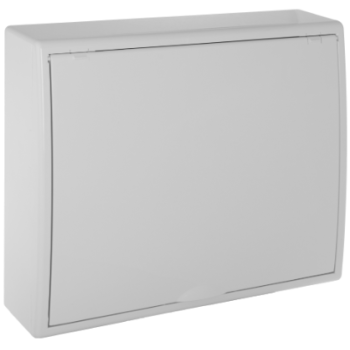 Caja de distribución de superficie para 36+4 elementos.