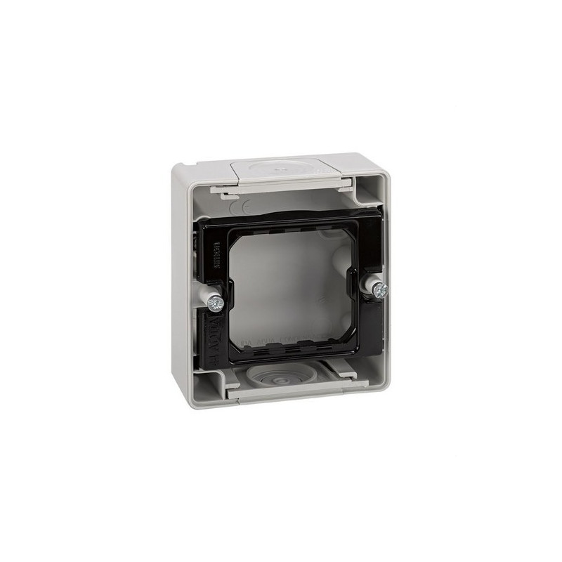 Base de superficie Simon 44 Aqua gris SIM4400751-035