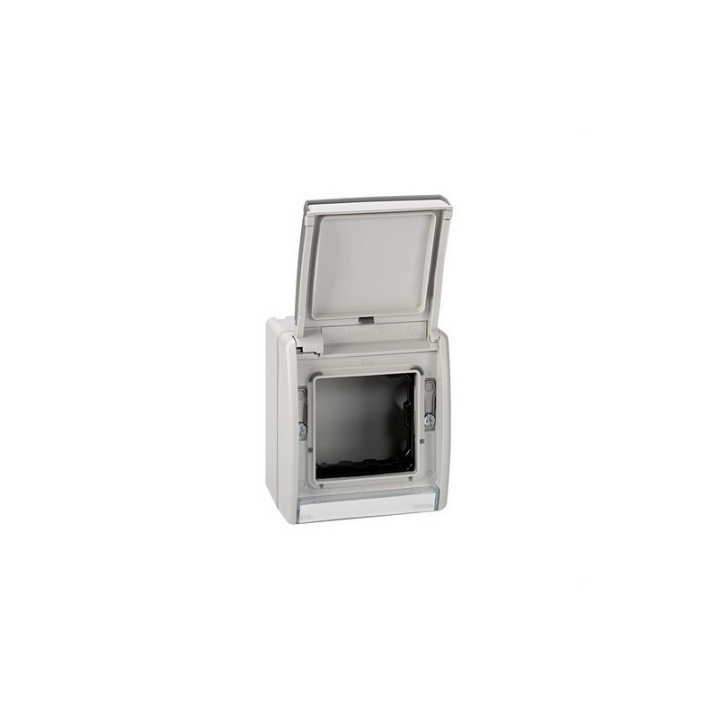 Caja vaci­a SIMON AQUA con tapa IP55 gris SIM4490783-035