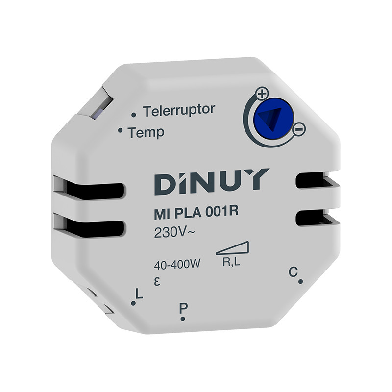 MINUTERO DE ESCALERA Y TELERRUPTOR EN PASTILLA DE 2 HILOS