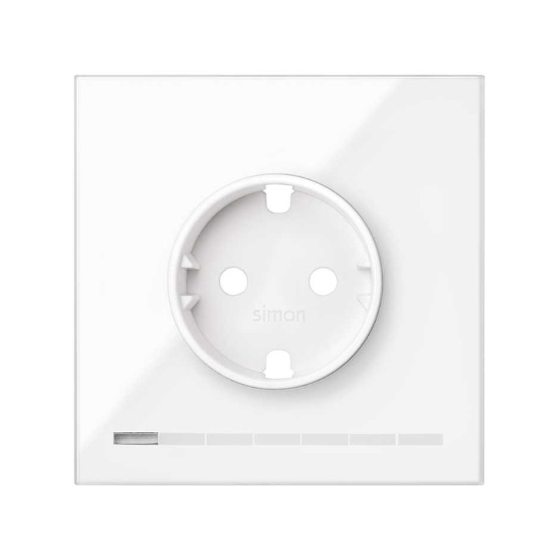 Kit front 1 elemento 1 enchufe SIMON 100 iO SIM10021108-130