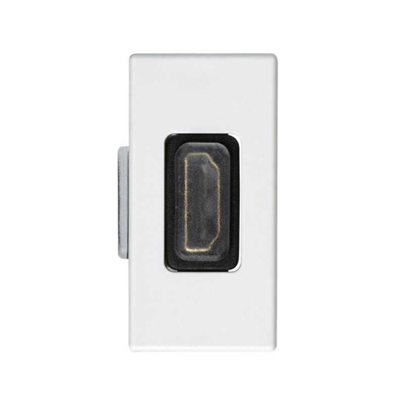Conector SIMON 27 HDMI estrecho blanco SIMON SIM2701094-030