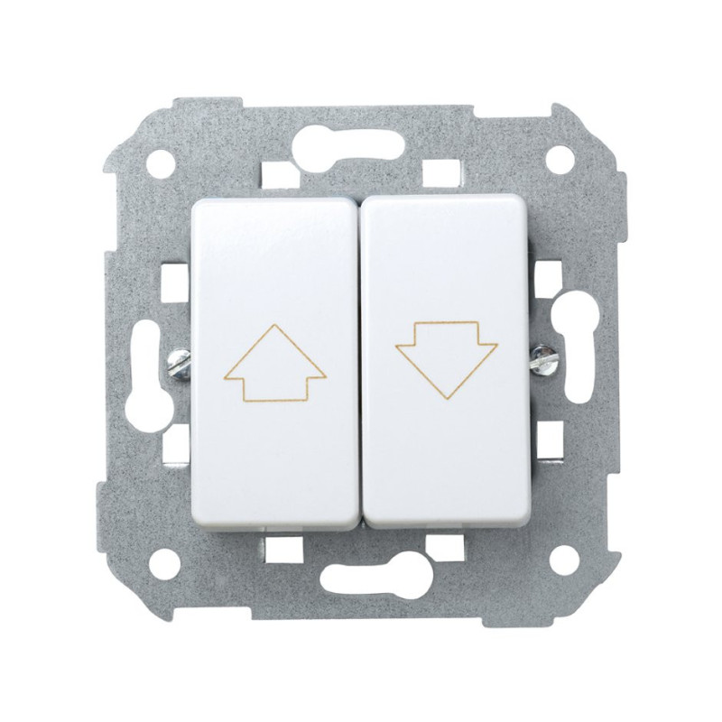 Grupo SIMON de 2 pulsadores para persiana blanco SIMON SIM27396-65