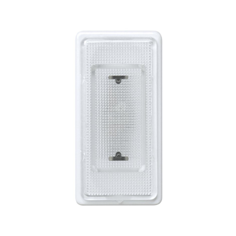 Señalizador SIMON 27 traslucido blanco nieve SIMON SIM27808-34