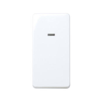 Interruptor SIMON 27 luminoso estrecho blanco nieve SIMON SIM27104-64