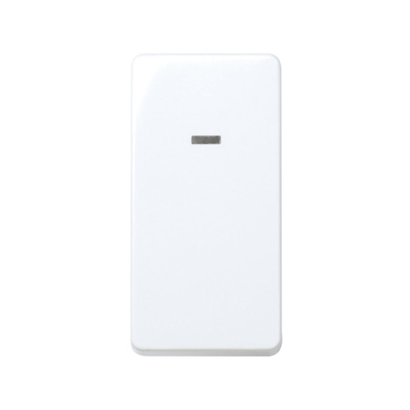 Interruptor SIMON 27 luminoso estrecho blanco nieve SIMON SIM27104-64