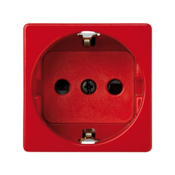 Base SIMON 27 obturador de seguridad rojo SIM27432-68