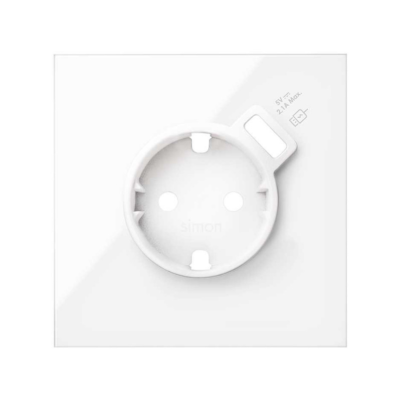 Kit frontal SIMON 100 de base con cargador USB SIMON SIM10020109-130