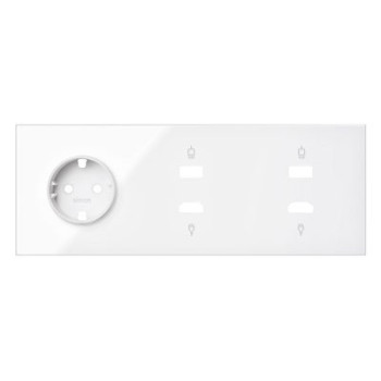 Kit frontal SIMON 100 de  base + 2 HDMI/USB SIMON SIM10020305-130