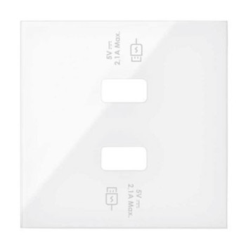 Tapa USB 2 bocas SIMON 100 SIM10001096-130