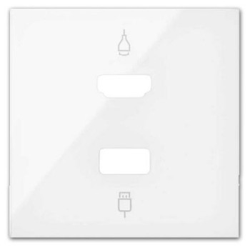 Tapa conector HDMI+USB SIMON 100 SIM10001095-130