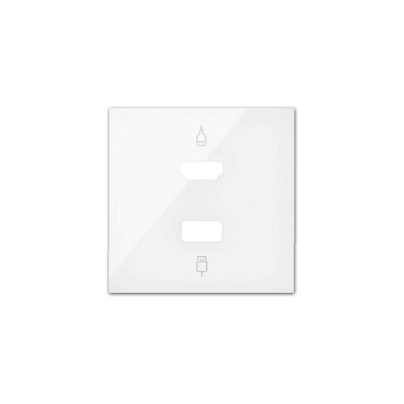 Tapa conector HDMI+USB SIMON 100 SIM10001095-130
