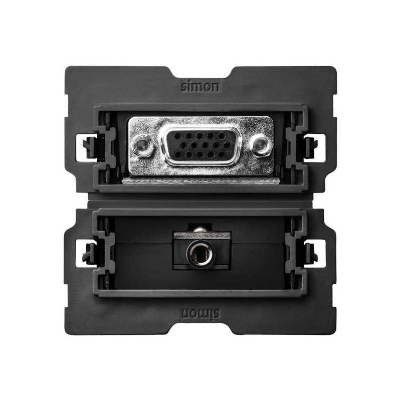 Conector VGA + Minji-jack SIMON 100 SIM10000564-039