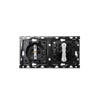 Kit back  1 base + 2 conmutadores  SIMON 100 SIM10010204-039