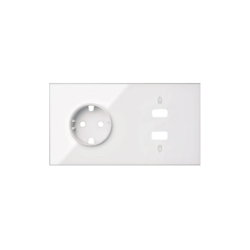 Kit frontal  1 base + 1cargador 2xUSB SIMON 100 SIM10020205-130