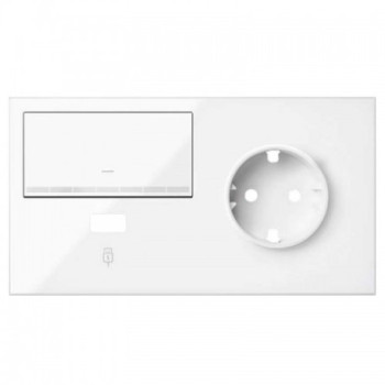 kit frontal  1 base + 1 interruptor regulable + 1 cargador USB derecha SIMON 100 SIM10020209-130