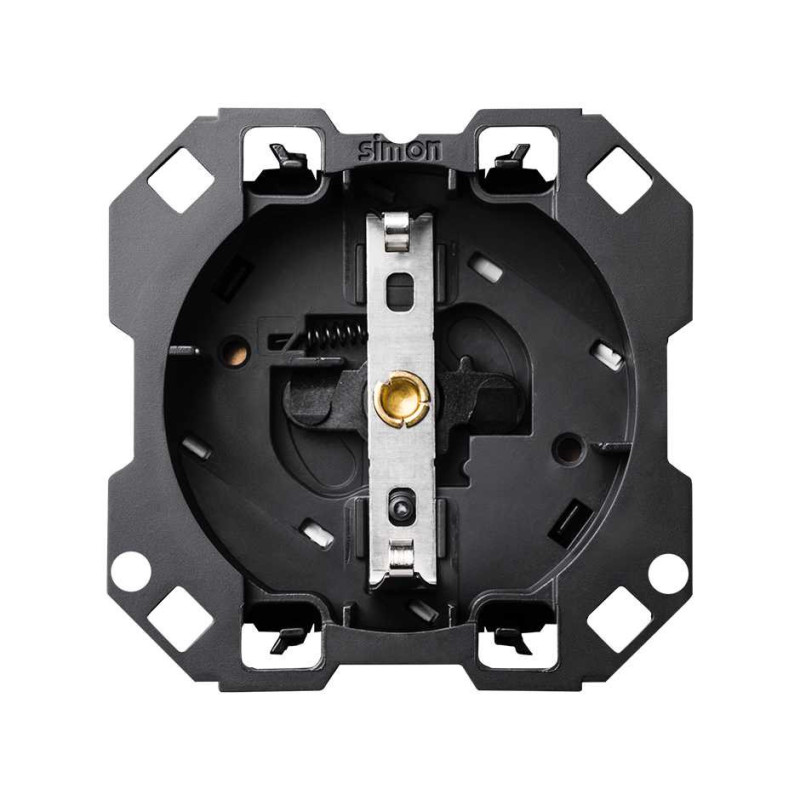 Base de enchufe schuko, embornamiento 1 click SIMON 100 SIM10000432-039
