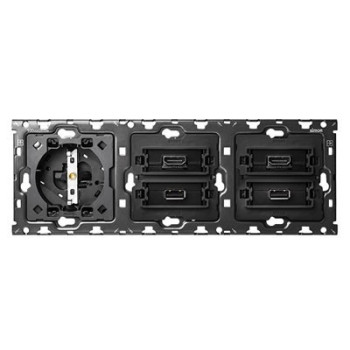 Kit back SIMON 100 de  base + 2 HDMI/USB SIMON SIM10010305-039