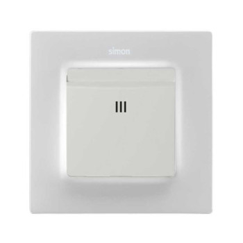 Tecla con visor y gravado luz SIMON SIM8200016-090