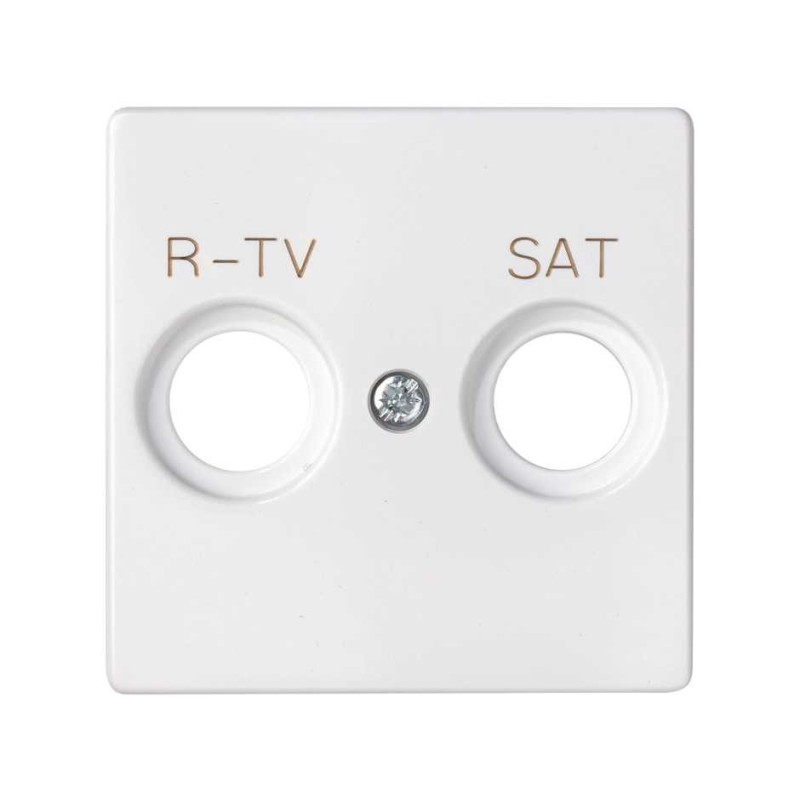 Tapa de toma R-TV + SAT SIMON SIM8200097-090