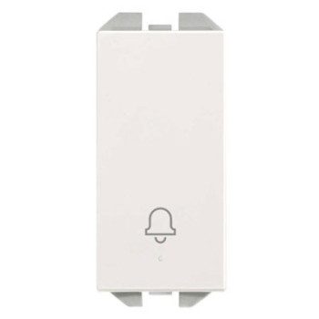 Pulsador con grabado campana modulo estrecho SIMON SIM20001152-090