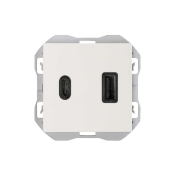 Cargador USB doble A+C 3.1A Quickcharge SIMON SIM20000296-090