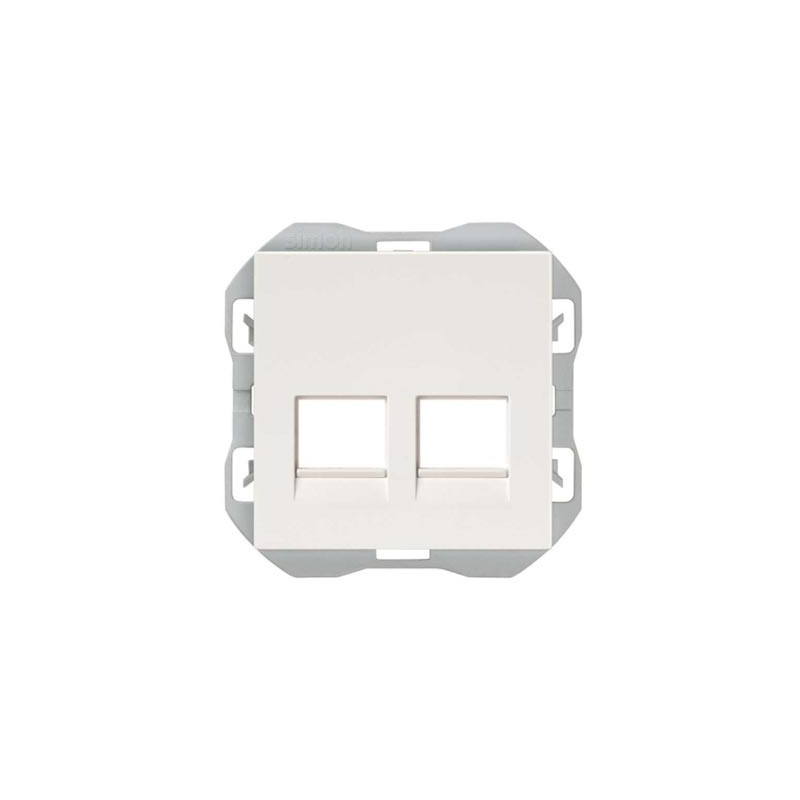 Tapa RJ45 doble sin conector SIMON SIM20000088-090