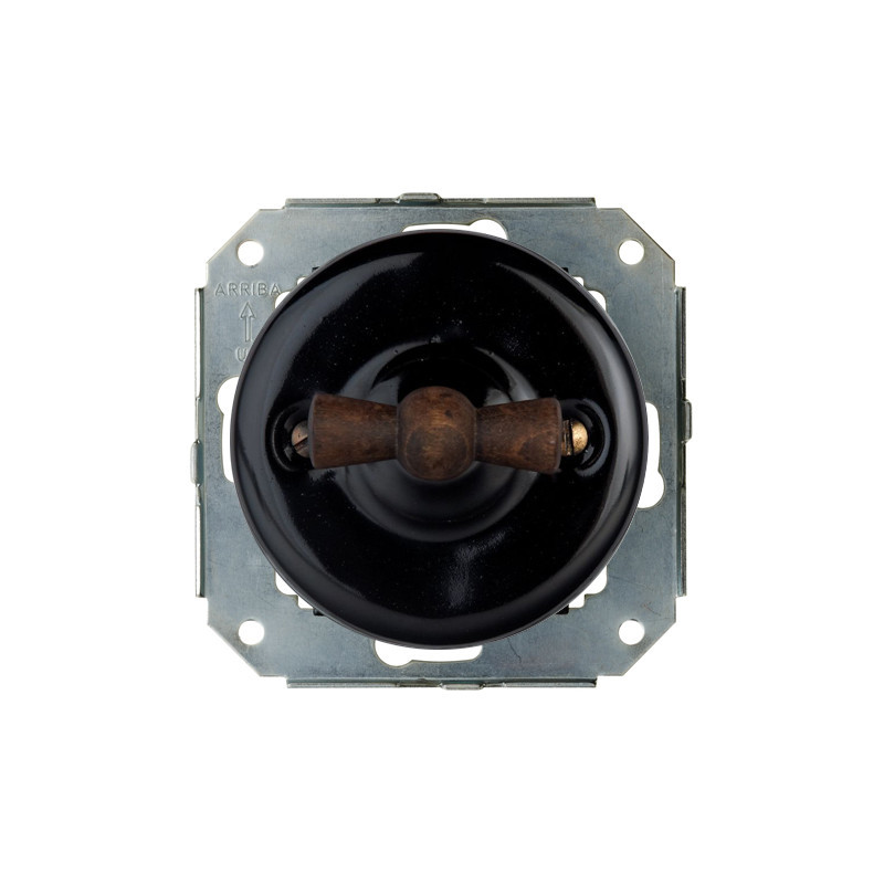 CONMUTADOR  NEGRO LAZO ENVEJECIDO FON31308292