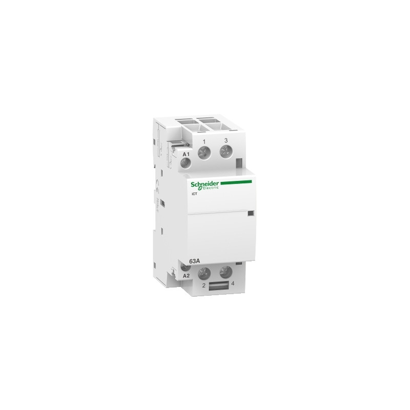 Contactor Modular 2P 63A Bobina 220V.  SCHA9C20862