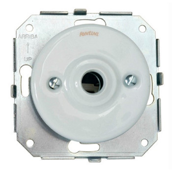 Salida de cables de porcelana blanca colonial Fontini FON31927172