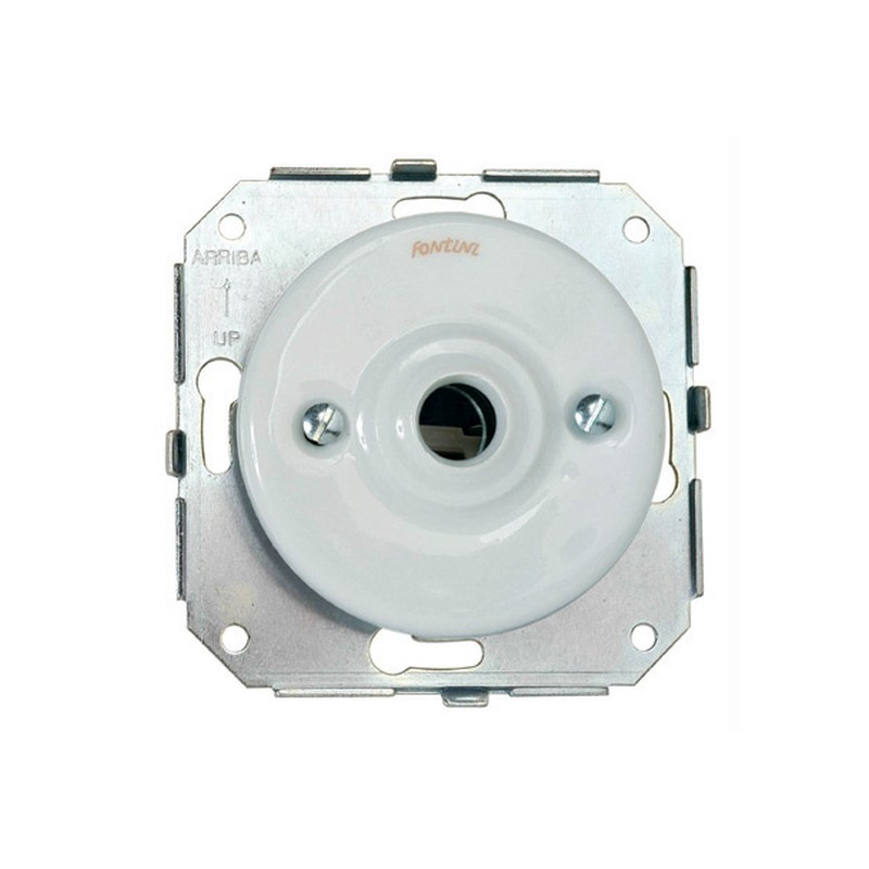 Salida de cables de porcelana blanca colonial Fontini FON31927172
