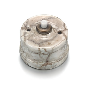 PULSADOR 10A 250V PORCELANA REGGIA FONTINI GARBY