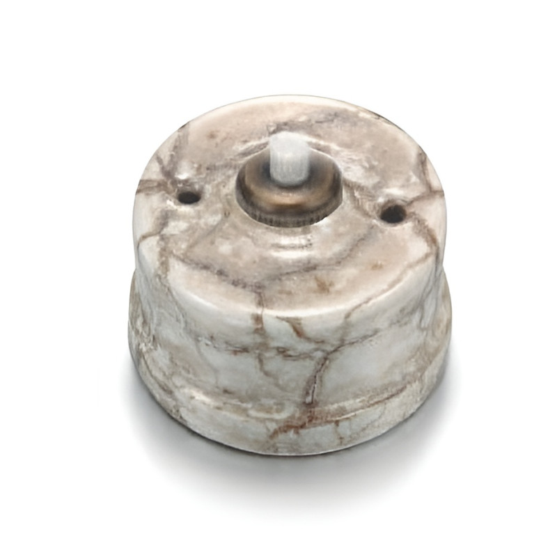 PULSADOR 10A 250V PORCELANA REGGIA FONTINI GARBY