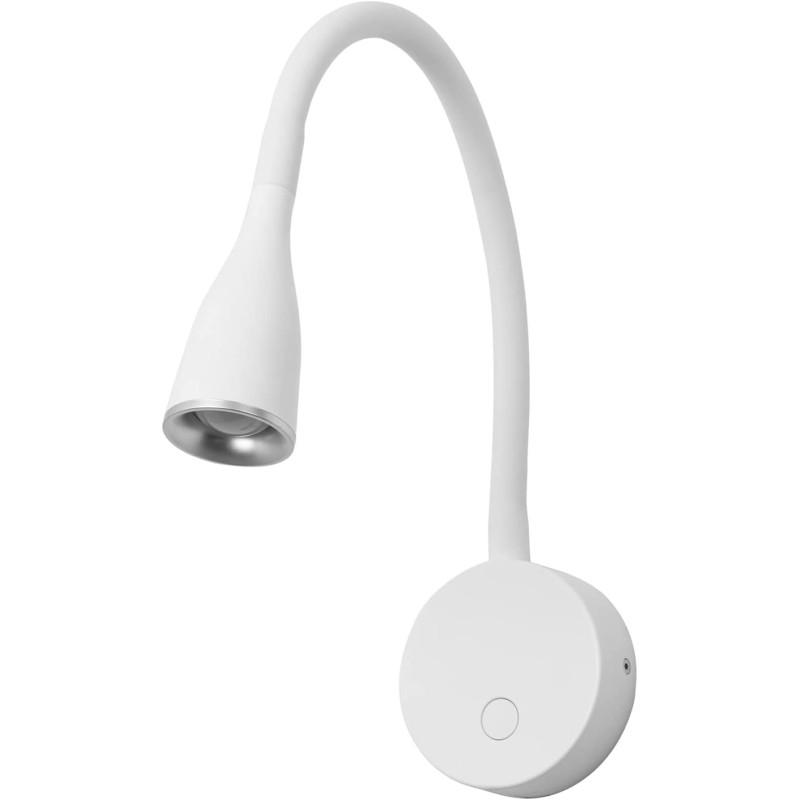 Aplique de pared LED Crobat 3000K 4,3W blanco