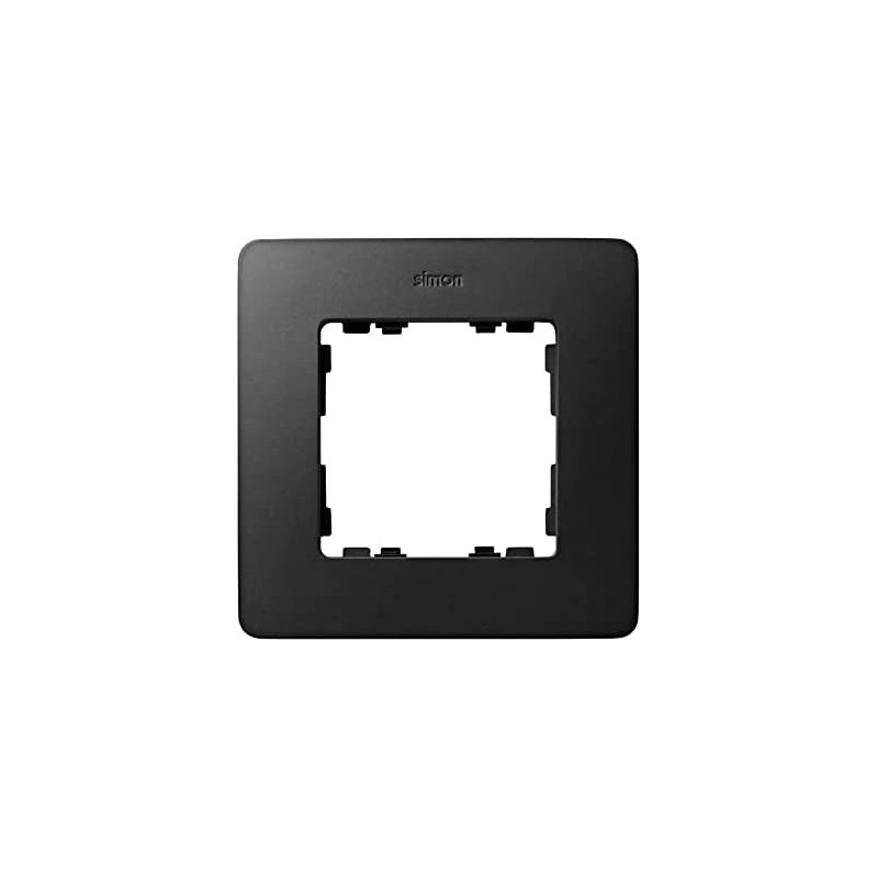Marco de 1 a 4 elementos grafito base aluminio SIMON 82 Detail Premium SIM8200610-238