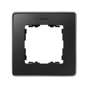 Marco de 1 a 4 elementos grafito base aluminio SIMON 82 Detail Metal SIM8201610-240