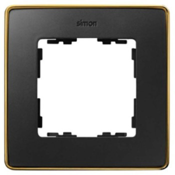 Marco de 1 a 4 elementos grafito base oro SIMON 82 Detail Metal SIM8201610-245