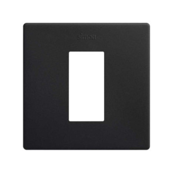 Marco estetica minima de 1 a 3 elementos negro mate SIMON 270 SIM27101610-098