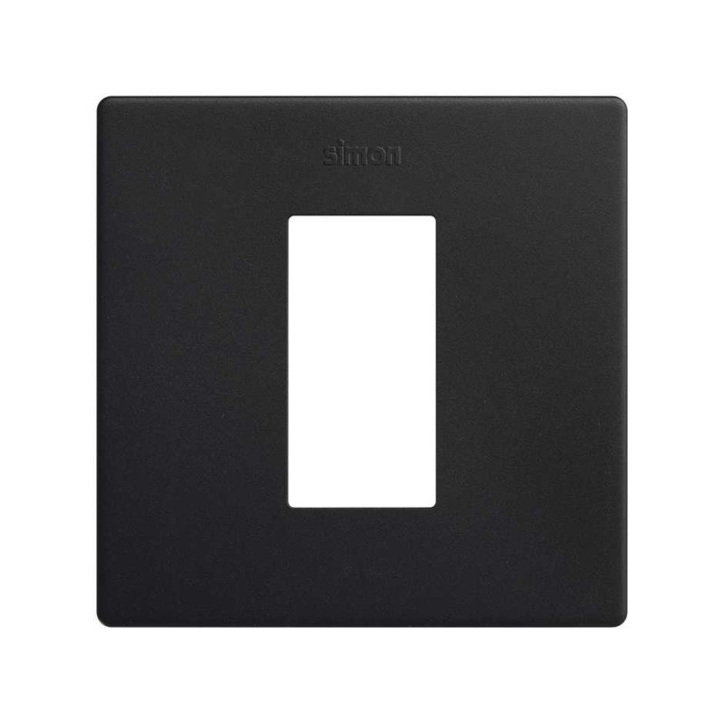 Marco estetica minima de 1 a 3 elementos negro mate SIMON 270 SIM27101610-098