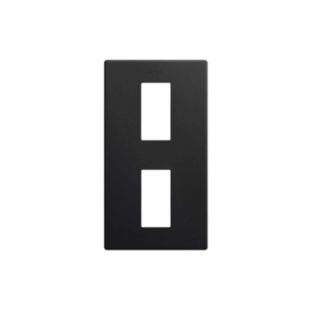 Marco estetica minima vertical de 2 a 3 elementos negro mate SIMON 270 SIM27111620-098