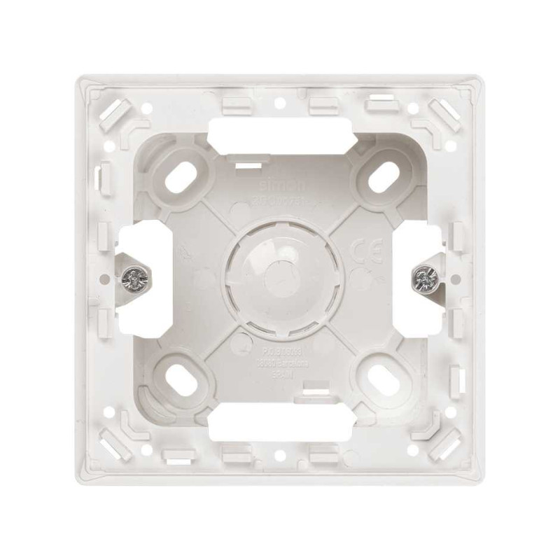 Caja de superficie de 1 a 3 elementos blanco SIMON 270 SIM20000751-090